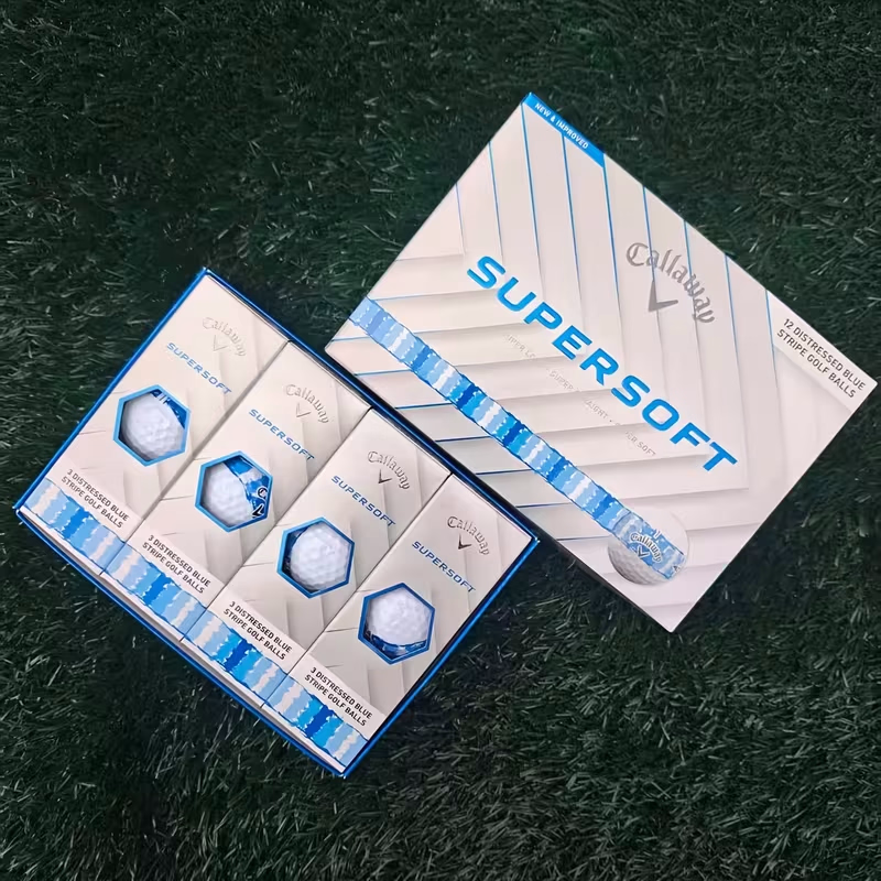 CALLAWAY  12pcs SUPERCALLAWAY SOFT DISTRESSED STRIPE Limited Edition