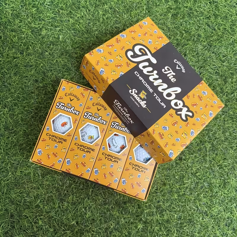 CALLAWAY 12pcs CALLAWAY Chrome Tour Turnbox Golf Balls