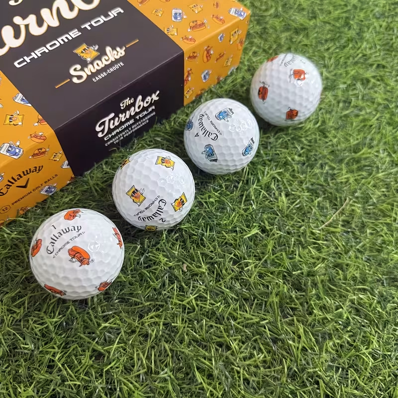 CALLAWAY 12pcs CALLAWAY Chrome Tour Turnbox Golf Balls