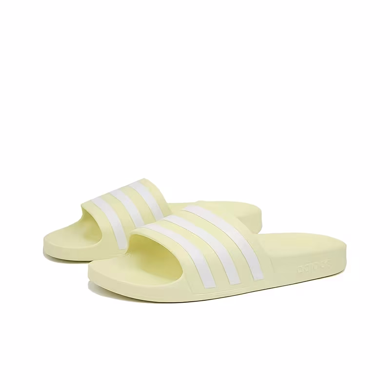 ADIDAS Adilette Minimalist Slippers for Women, Yellow – Lightweight Comfort and Everyday Style