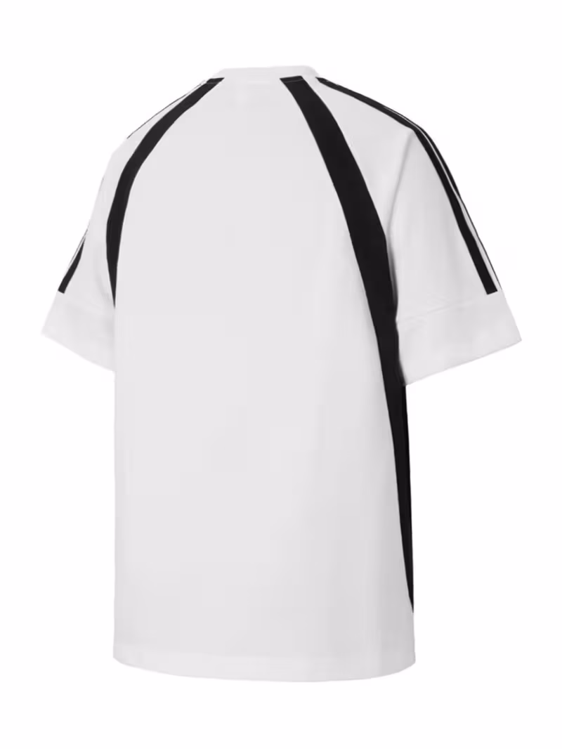 ADIDAS Comfortable And Breathable Sports Casual Crew Neck Pullover Versatile Short-Sleeved T-Shirt Men'S White KB8558