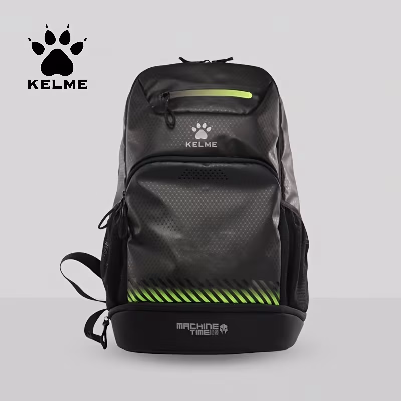 KELME Sports Backpack Book Bag Fitness Bag Training Bag with Shoe Compartment Large Capacity Suitable for Tennis