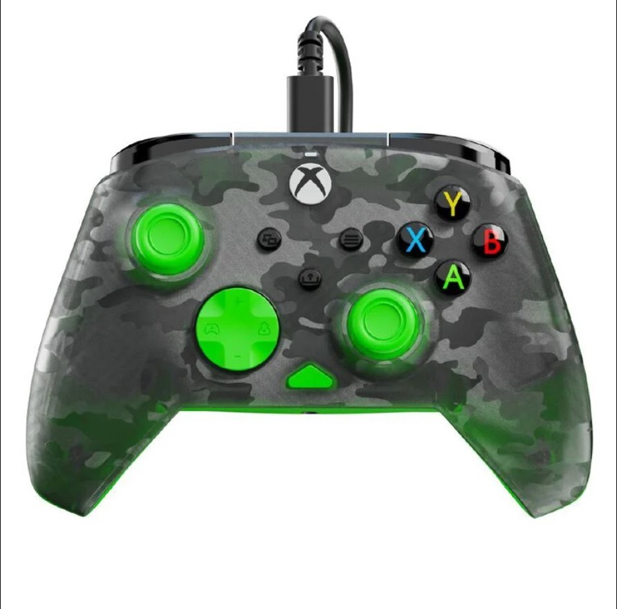 Turtle Beach Rematch Core Wired Xbox Controller - Camo/Green