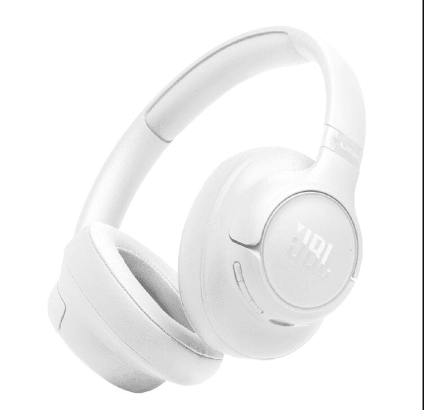 JBL Tune 730BT Wireless Over-Ear Headphones - White – Powerful Wireless Sound with All-Day Comfort