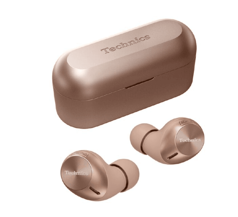 Technics AZ40 M2 True Wireless Noise Cancelling Earbuds - Rose Gold – Premium Wireless Sound with Elegant Everyday Comfort