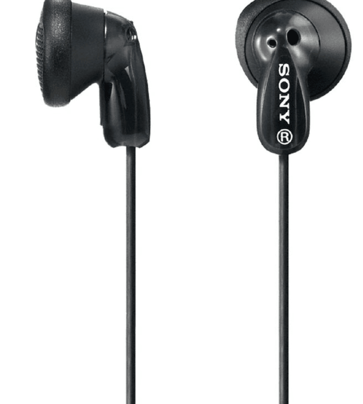 Sony In Ear Headphones - Black – Comfortable Everyday Audio with Reliable Wired Listening
