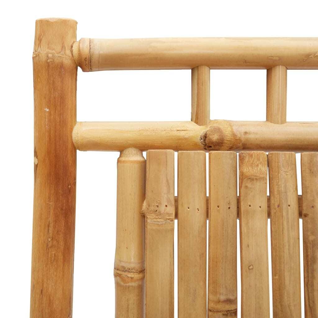 Folding Patio Chairs 2 pcs 20.9"x26"x39" Bamboo