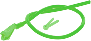 October Mountain In-Line Peep Flo Green 3/16 in.