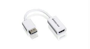 Converts your displayport to hd so you can connect to your hd projector, tv or m