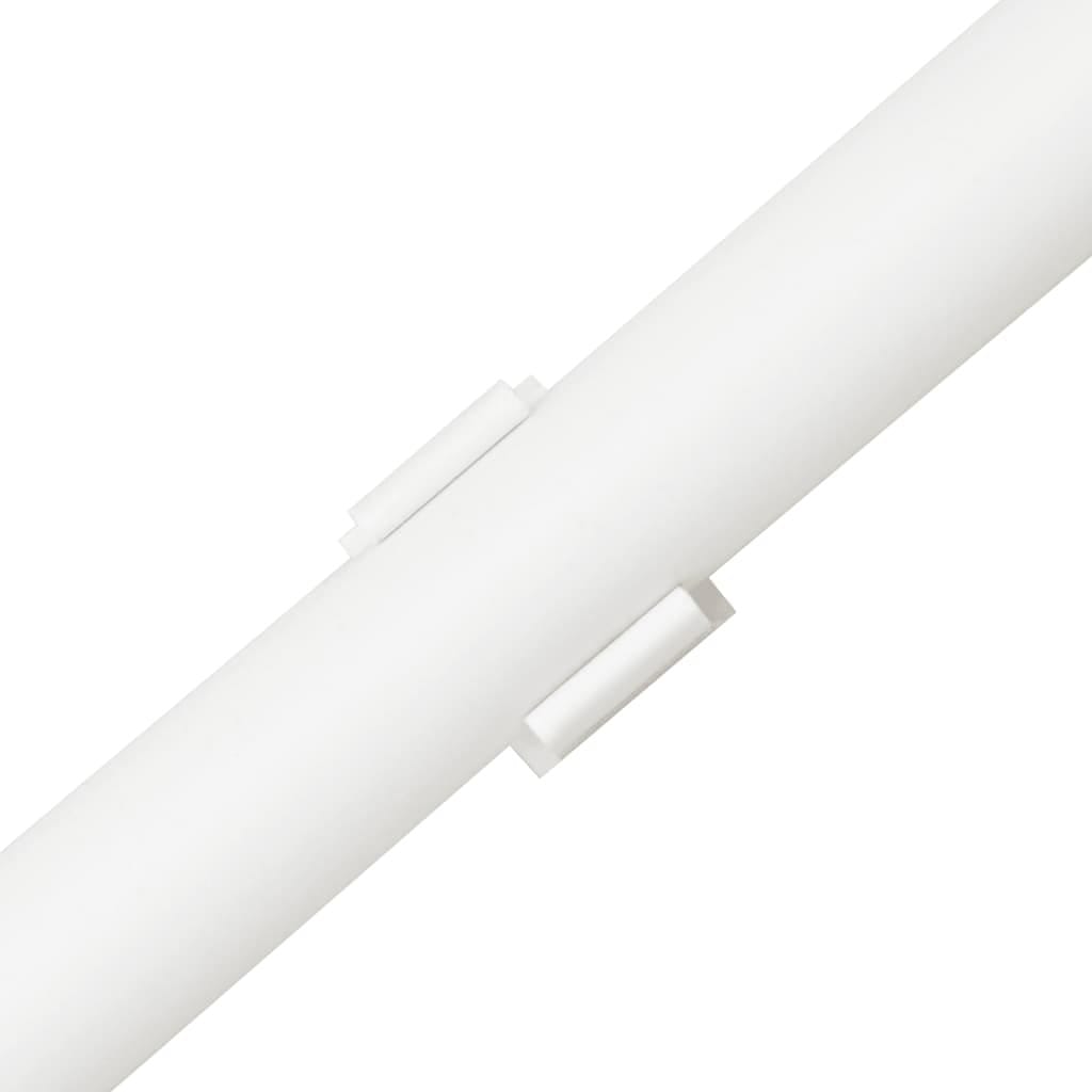 Cable Trunkings with Clips Ø0.63" 32.8' PVC