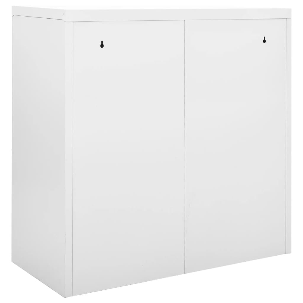 Sliding Door Cabinet with Planter Box Gray 35.4"x15.7"x44.5" Steel