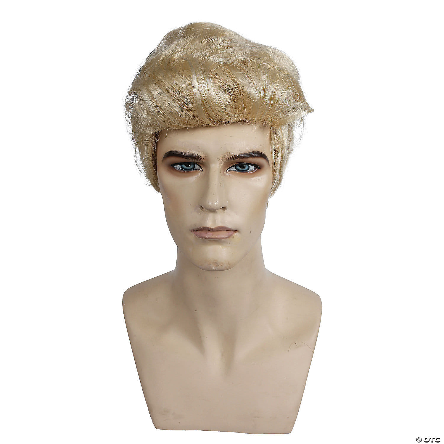 Comb back men's wig