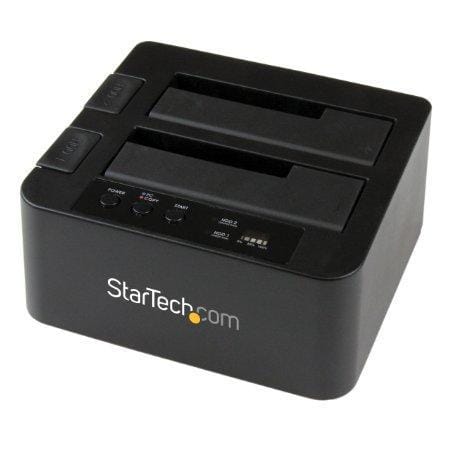 Clone a 2.5in/3.5in sata drive without a host computer connection, or dock the d