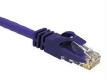 C2g 35ft cat6 snagless unshielded (utp) network patch cable - purple