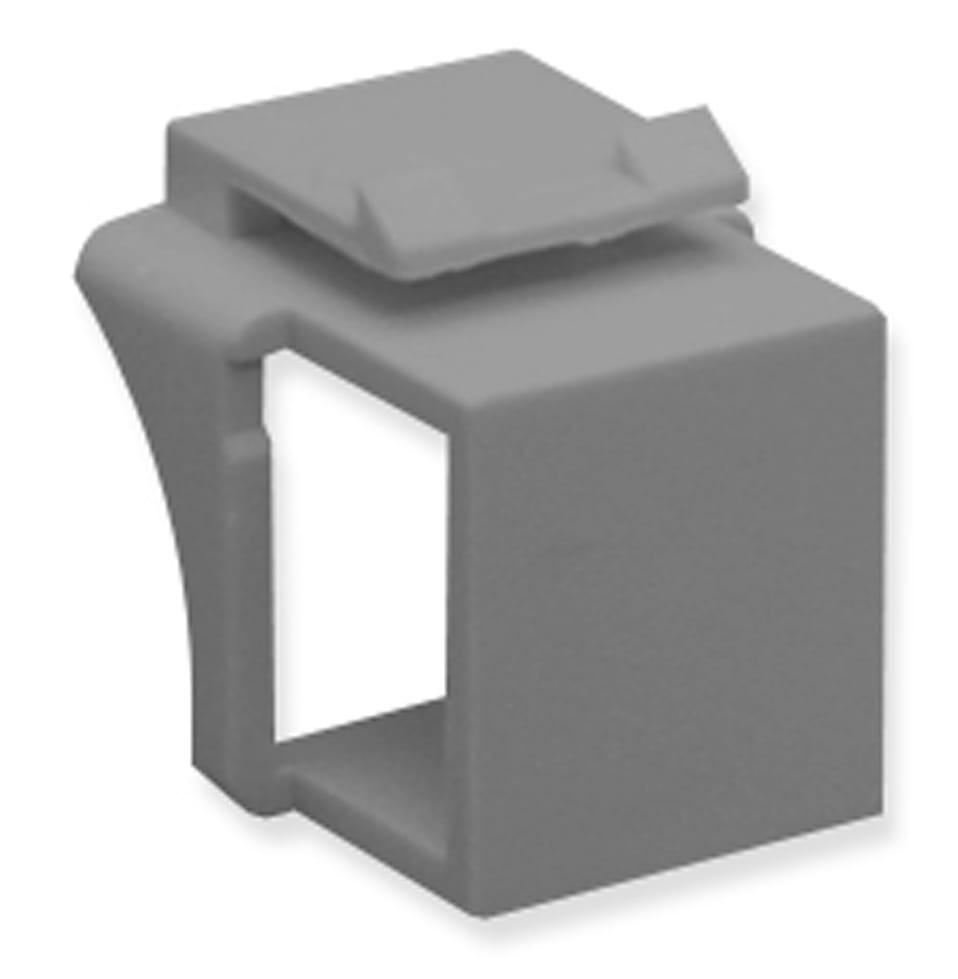 Module blank 10 pk gray