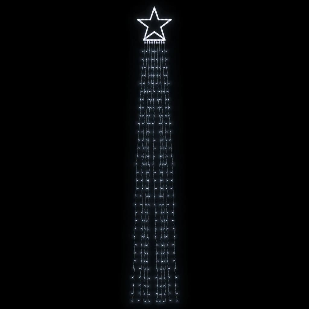 Christmas Tree Light 320 LEDs Cold White 147.6