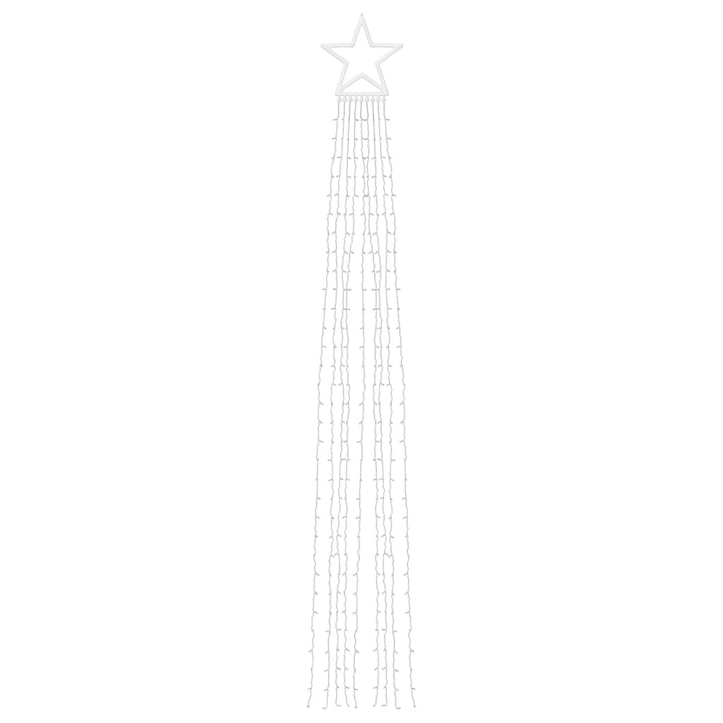 Christmas Tree Light 320 LEDs Cold White 147.6