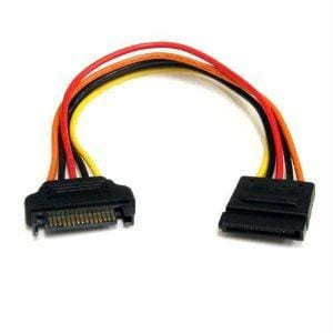 Extend sata power connections by up to 8in - 8 sata power extension cable - 8 sa