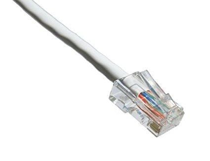 Axiom 1ft cat5e 350mhz patch cable non-booted (white)
