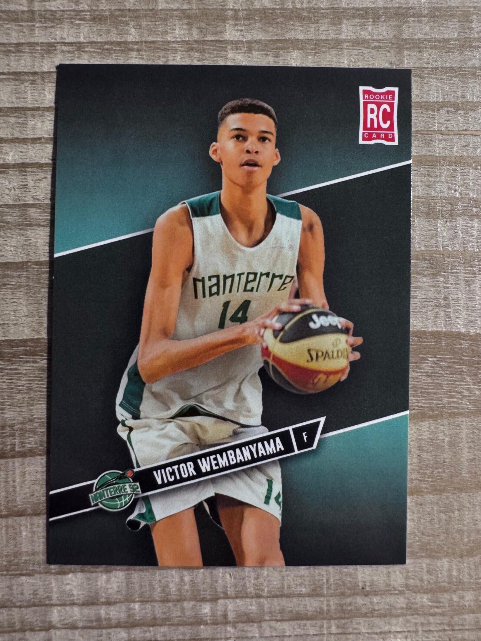 Victor Wembanyama 2020-21 Generation Next RC Nanterre 92 Rookie Basketball Card
