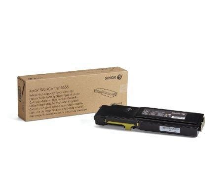 Yellow high capacity toner cartridge