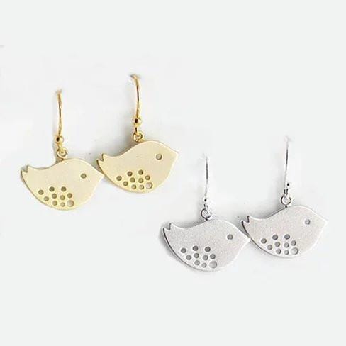 Color: 2 Pair - 1 Gold & 1 White - Spring has Sprung Pair Of Earrings In Yellow OR White Gold