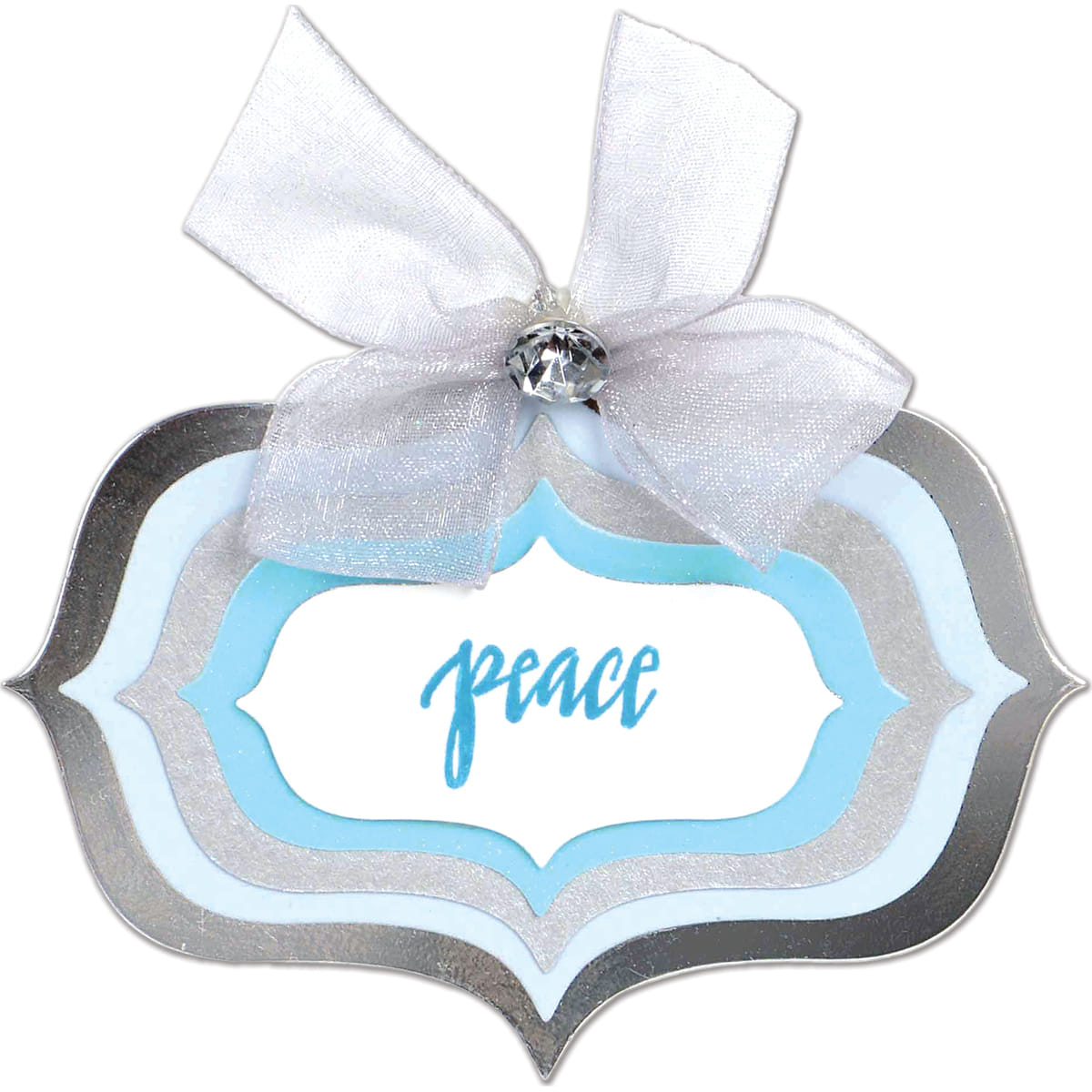 Sizzix Christmas Labels Elegant Framelits Die