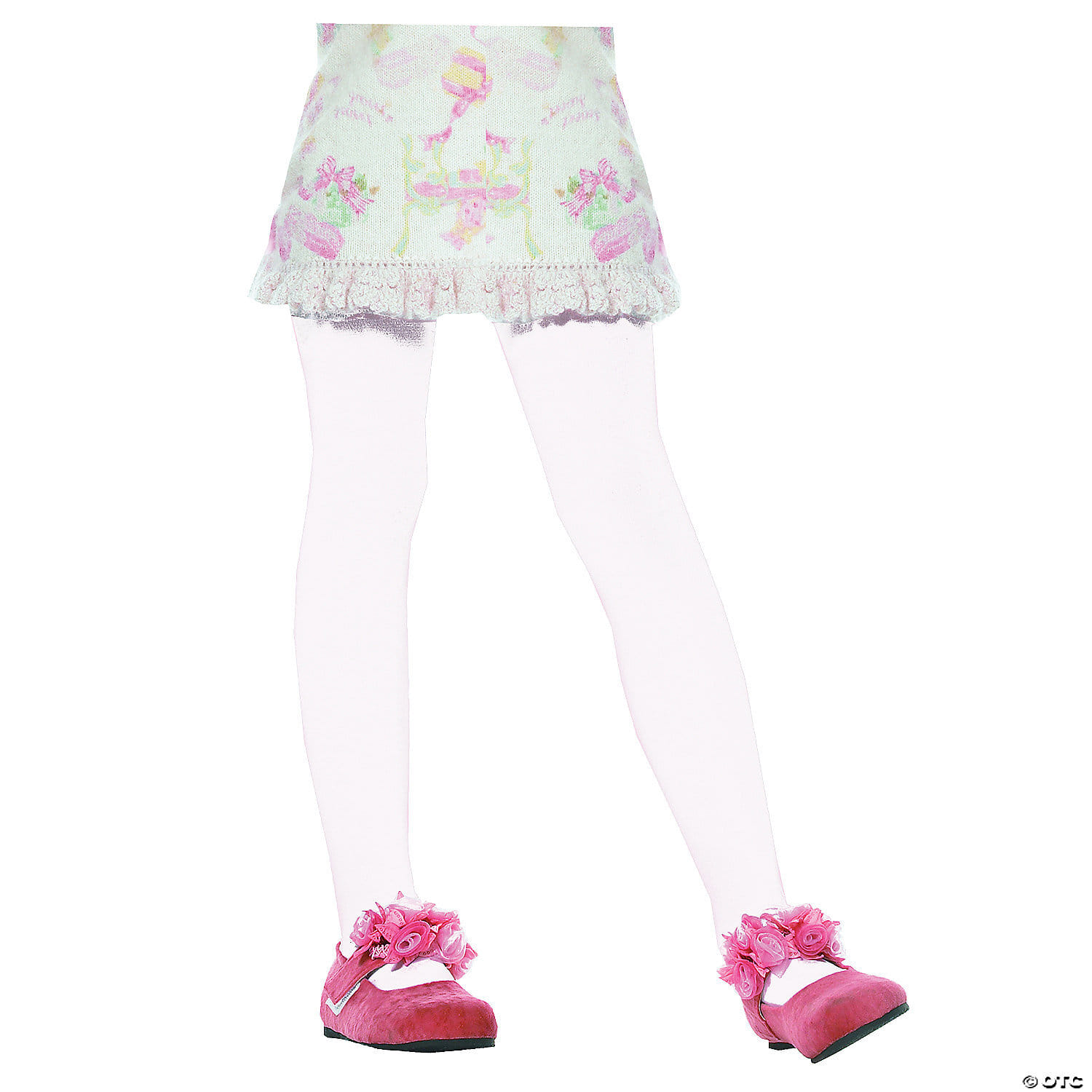 Child tights-white md