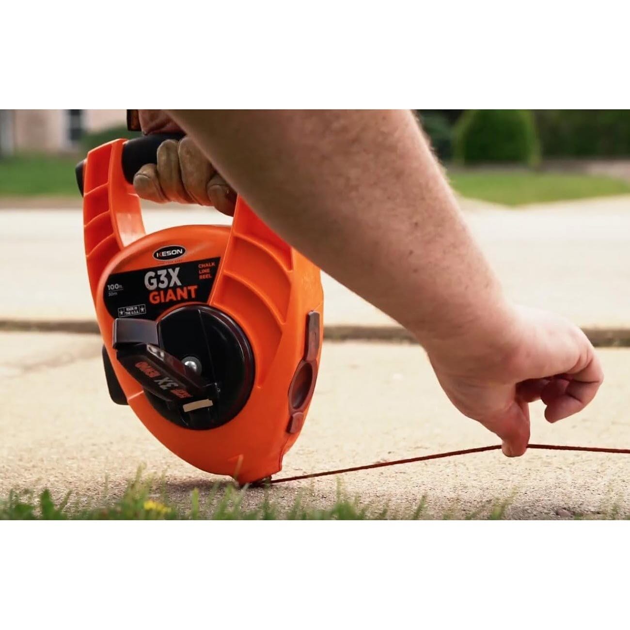 Keson "Little Giant" Chalk Line Reel - 110 ft.