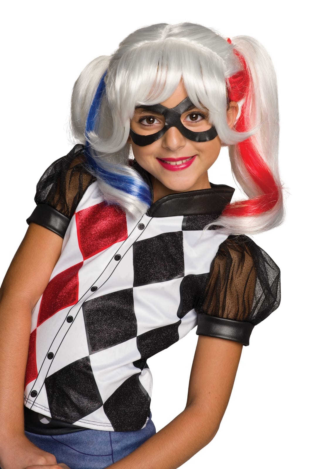 DC Superhero Girls Harley Quinn Child Wig
