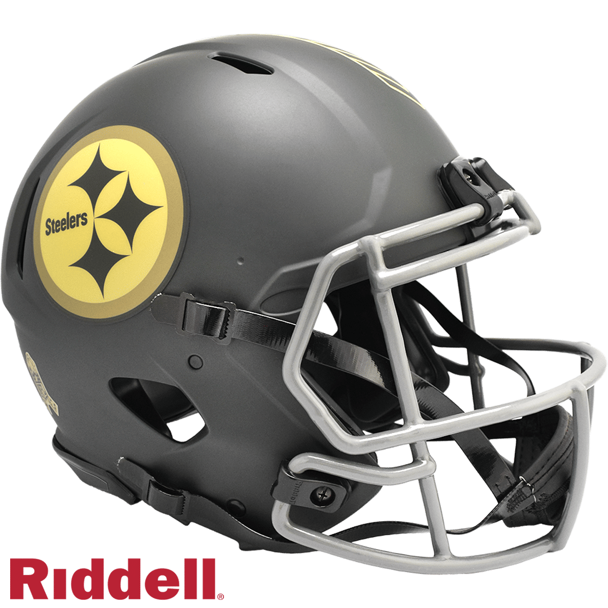 Pittsburgh Steelers Helmet Riddell Replica Full Size Speed Style Salute To Service 2025