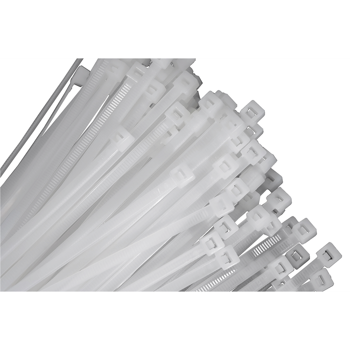 K Tool International Cable Zip Tie 4 in. Natural 100/Pack 18 lb. Tensile