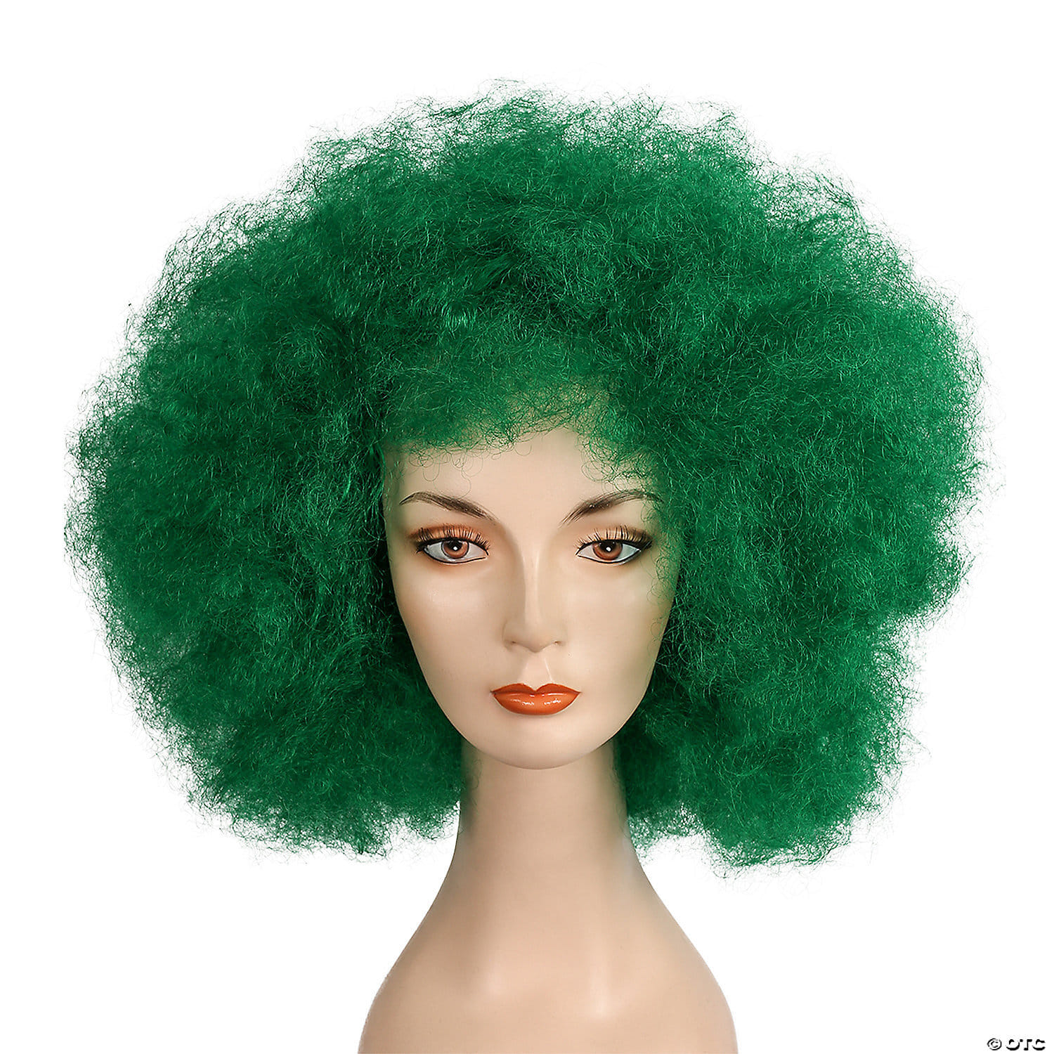 Afro discount wig dark green ys5