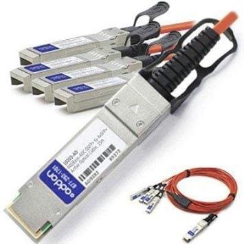 Addon 15m qsfp/4xsfp+ dac f/cisco