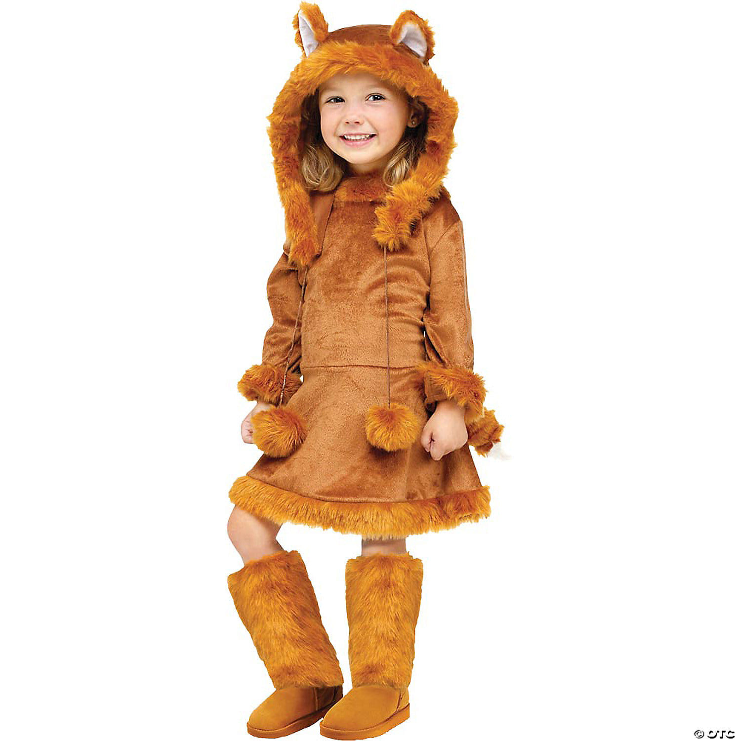Girl s Sweet Fox Costume Large