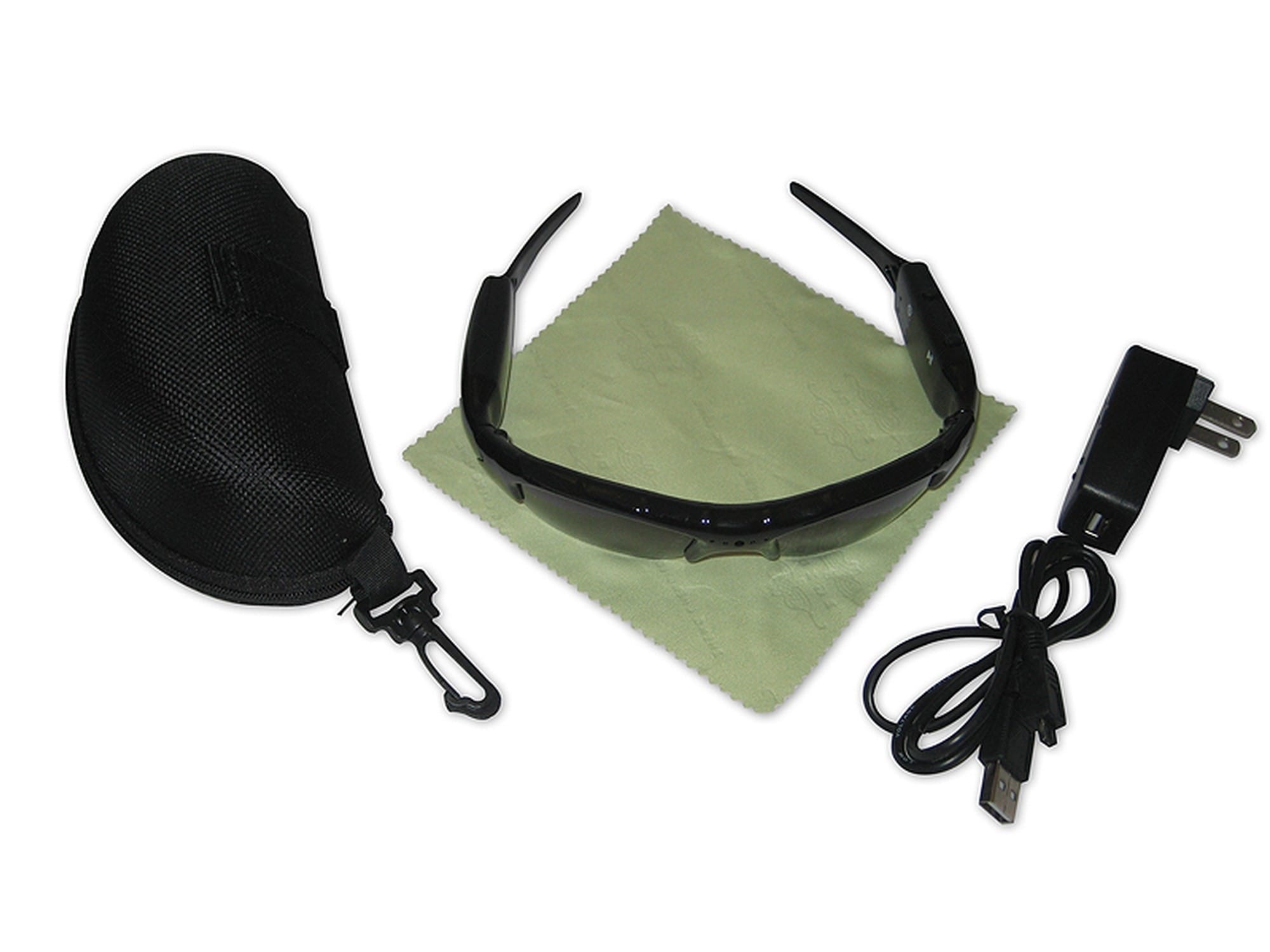 HD Hidden Spy Camera w/ Video Recording - Sunglasses