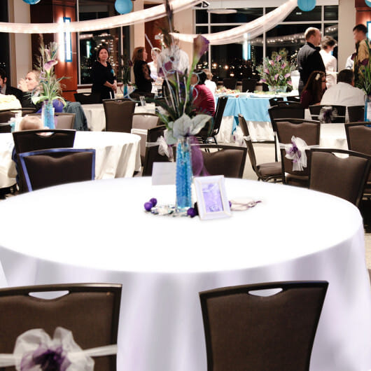 Costway 10 Pieces 120 Inch Home Restaurant Polyester Round Tablecloth - Color: White