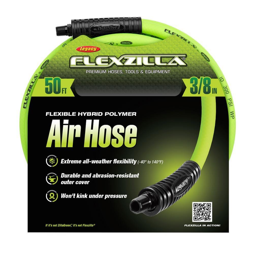 Flexzilla Heavy Duty Lightweight Air Hose 3/8" x 50'