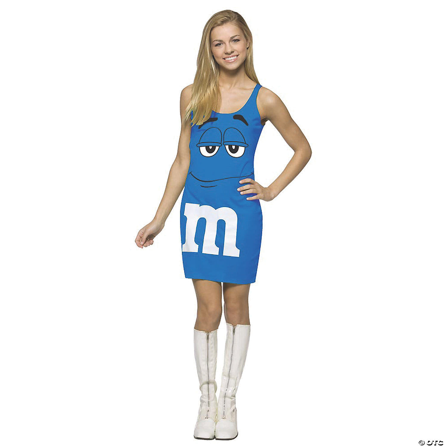 M&ms blue tank dress 13-16