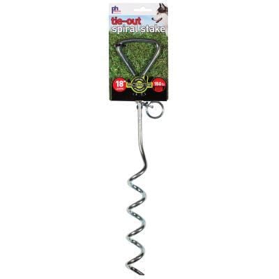 Prevue Pet 18inch Spiral Stake Heavy Duty 2111