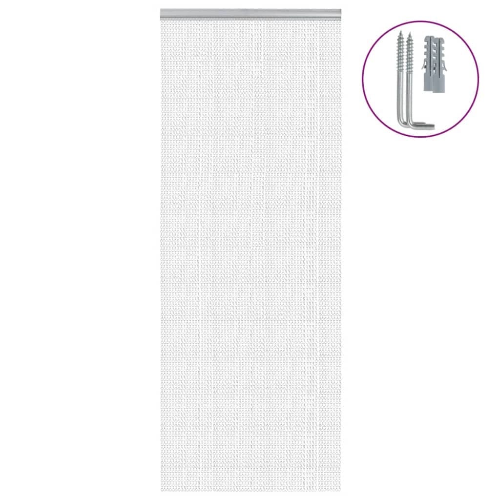 Chain Door Fly Screen 31.5x83.5" Aluminium