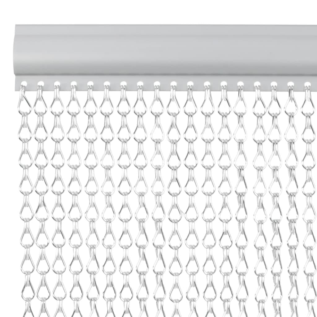 Chain Door Fly Screen 31.5x83.5" Aluminium
