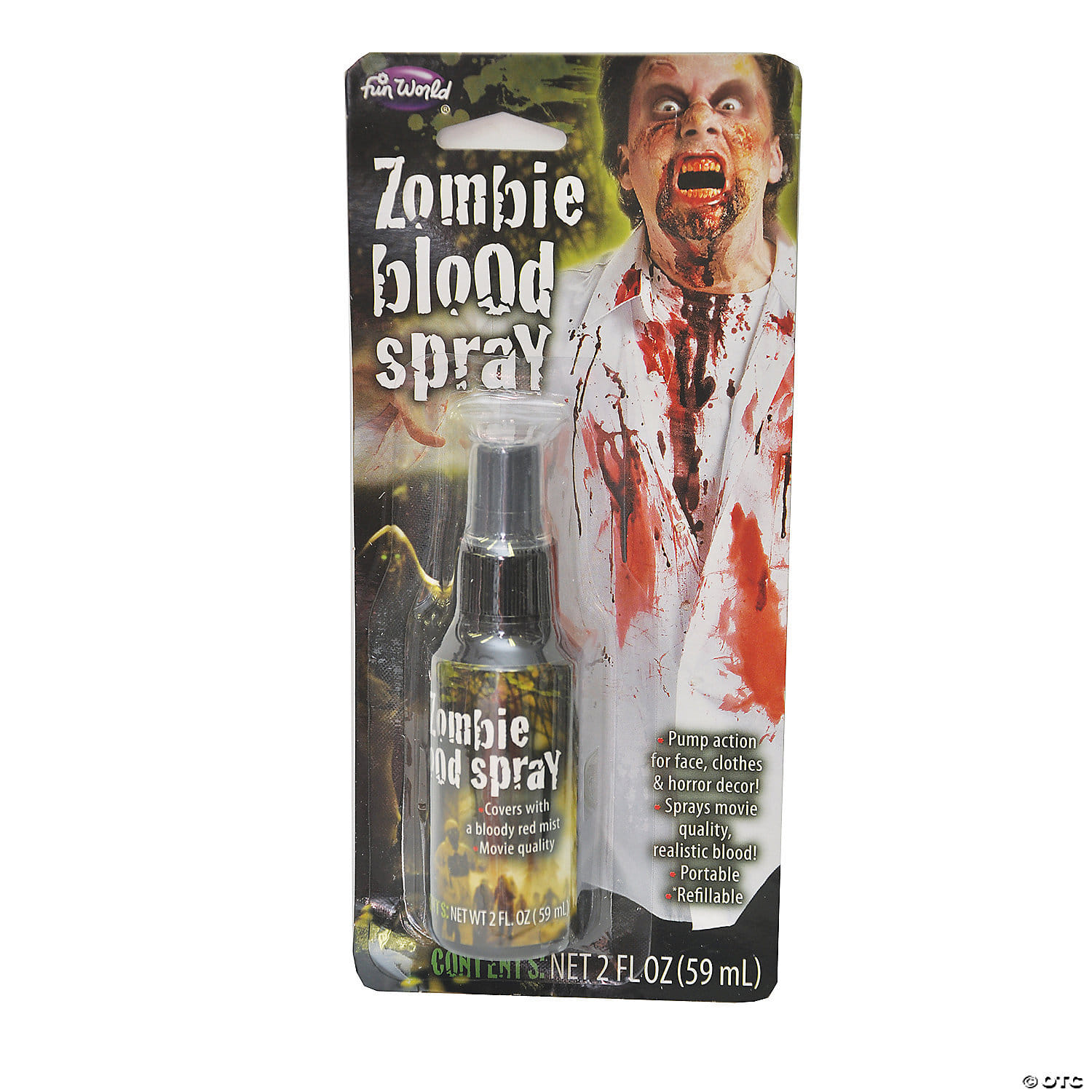 Living nightmare blood spray