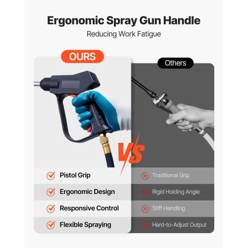 Industrial Sprayer, 4.5 Gallons Large Capacity, Stainless Steel Concrete Sprayer with Ergonomic Handle & Removable Cart, 48" & 120" Hose, Concrete Sealer Sprayers for Form Oils Construction