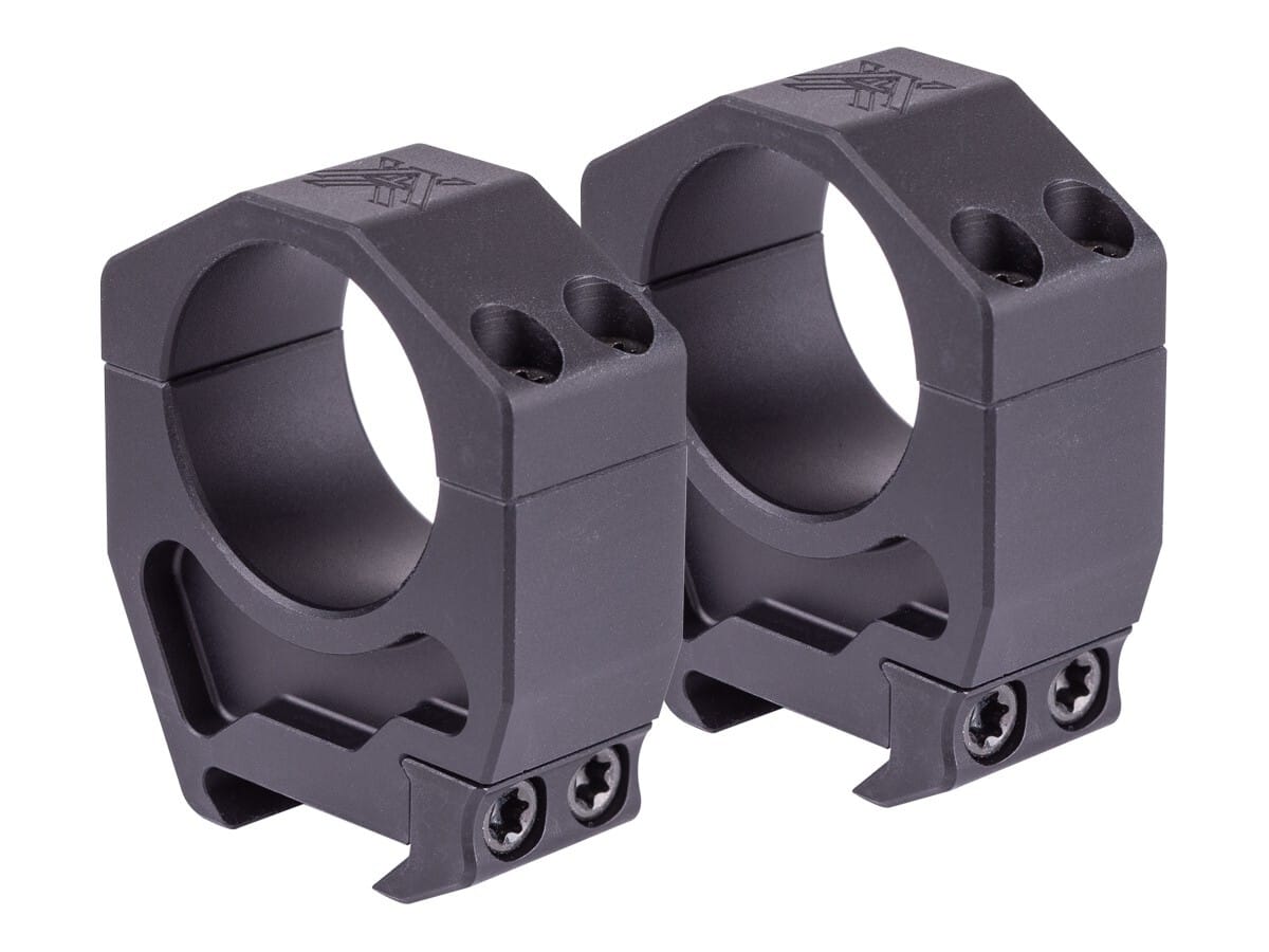 Vortex Precision Matched 30mm Rings, High, Picatinny