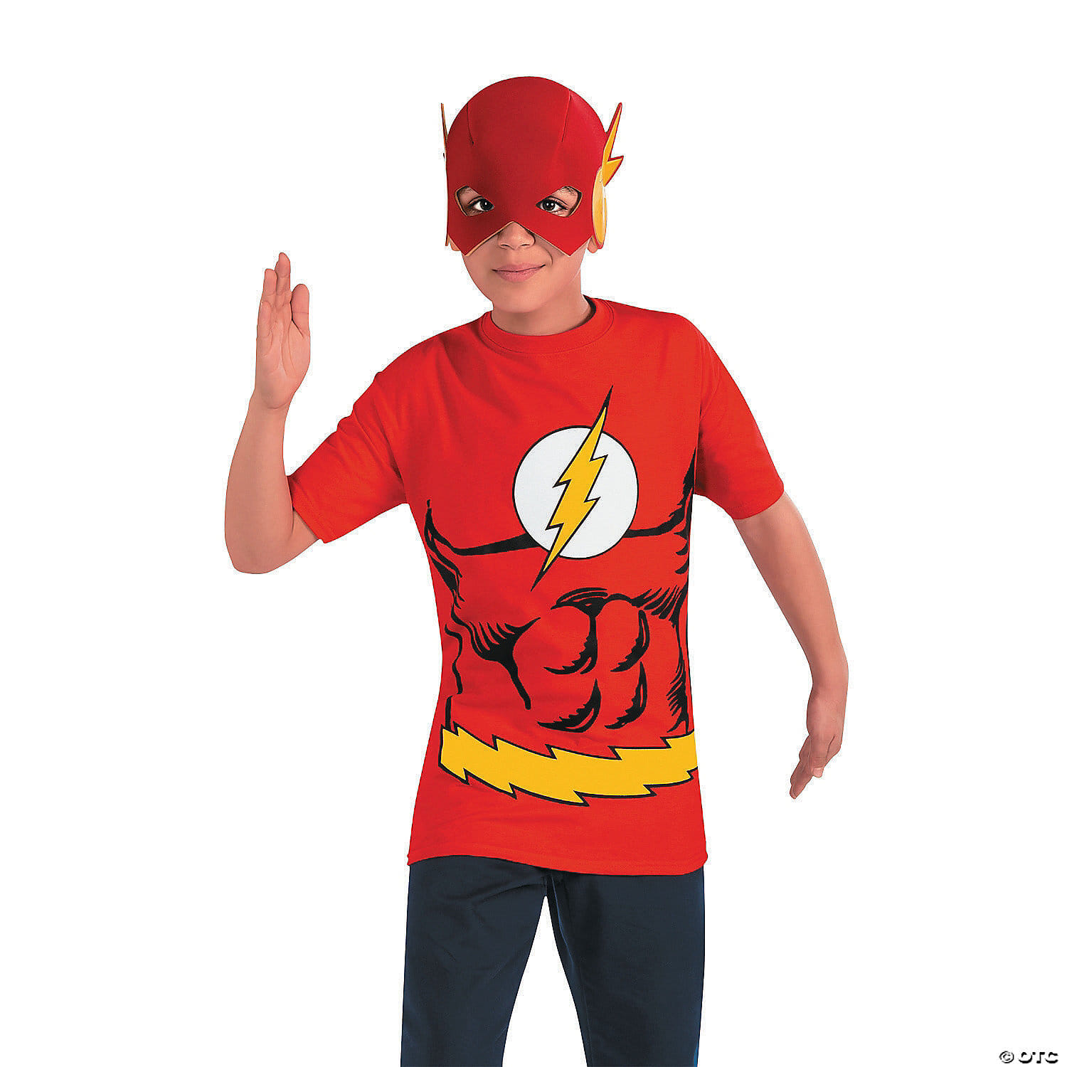 Flash child shirt mask large