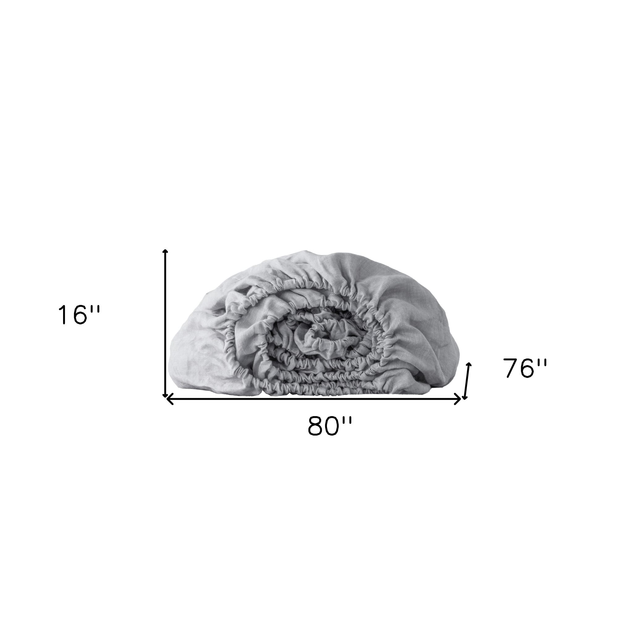 Cloud Linen King Fitted sheet