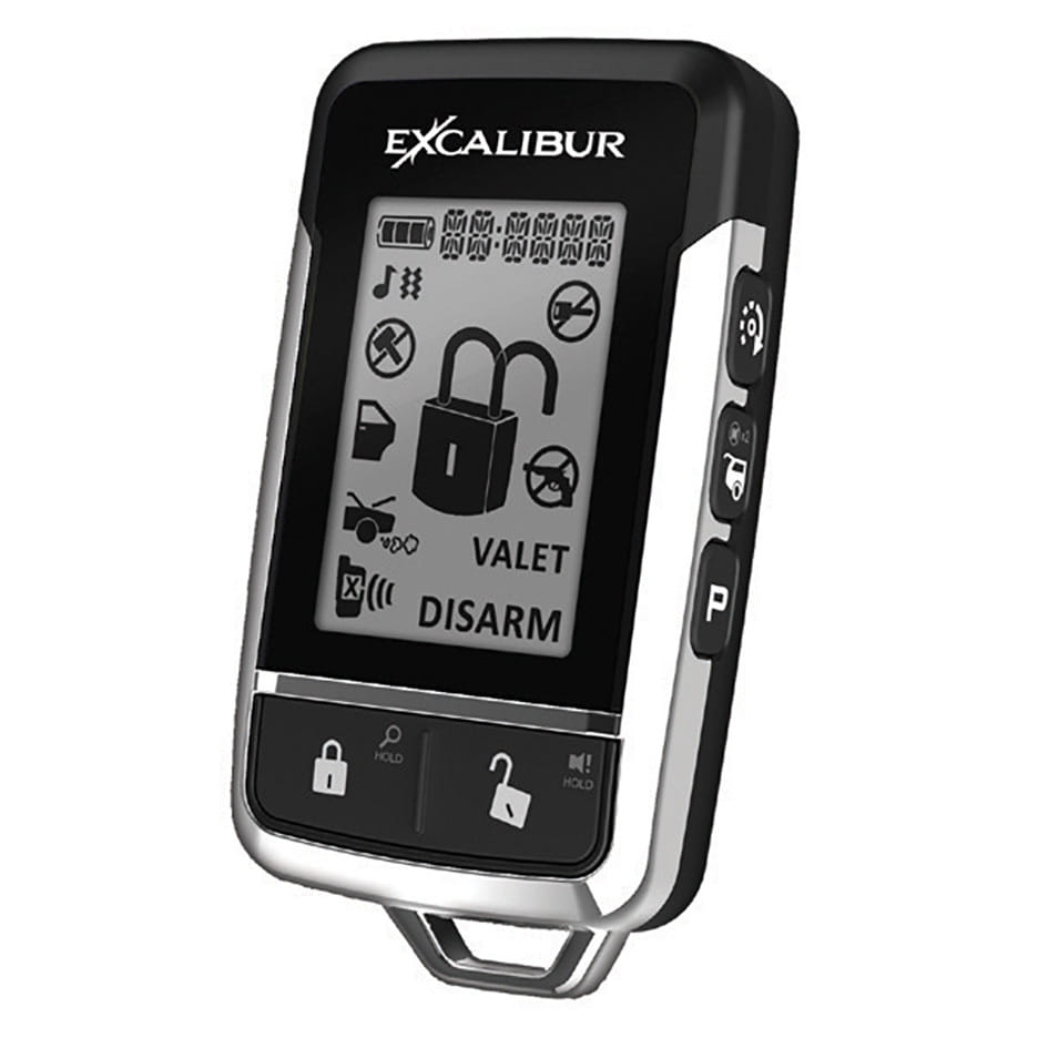 Excalibur 2-Way Monochrome LCD Remote Transmitter