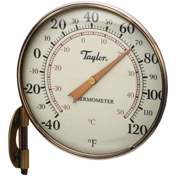 4.25in dial therm brz
