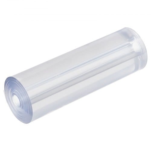 Clear PVC Strip Curtain, 84 in Height x 48 in Width x 0.08 in Thickness, 8 PCS Walk in Freezer Cooler Curtain Strips, Smooth Waterproof Plastic Door Strips for Warehouse, Freezer, Garage Doors